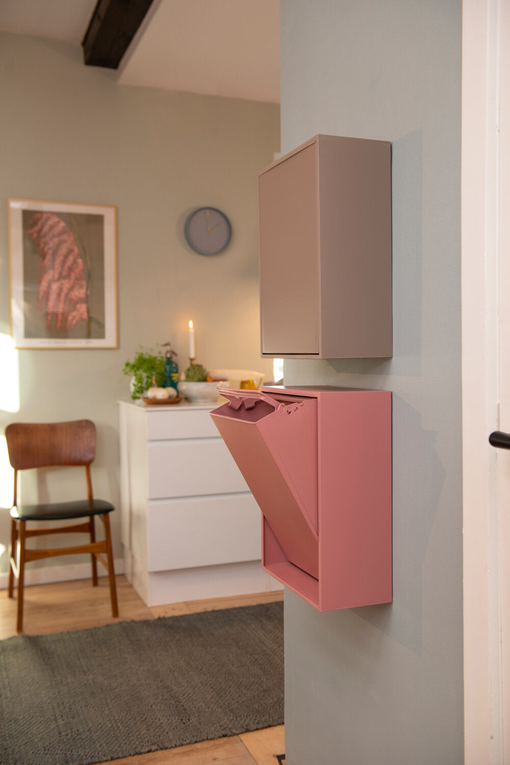 Recycling Box affaldssorteringsboks - Ash Rose